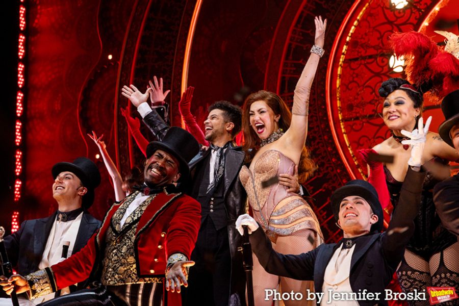 Photos: Jordan Fisher Takes First Bows In MOULIN ROUGE! Image
