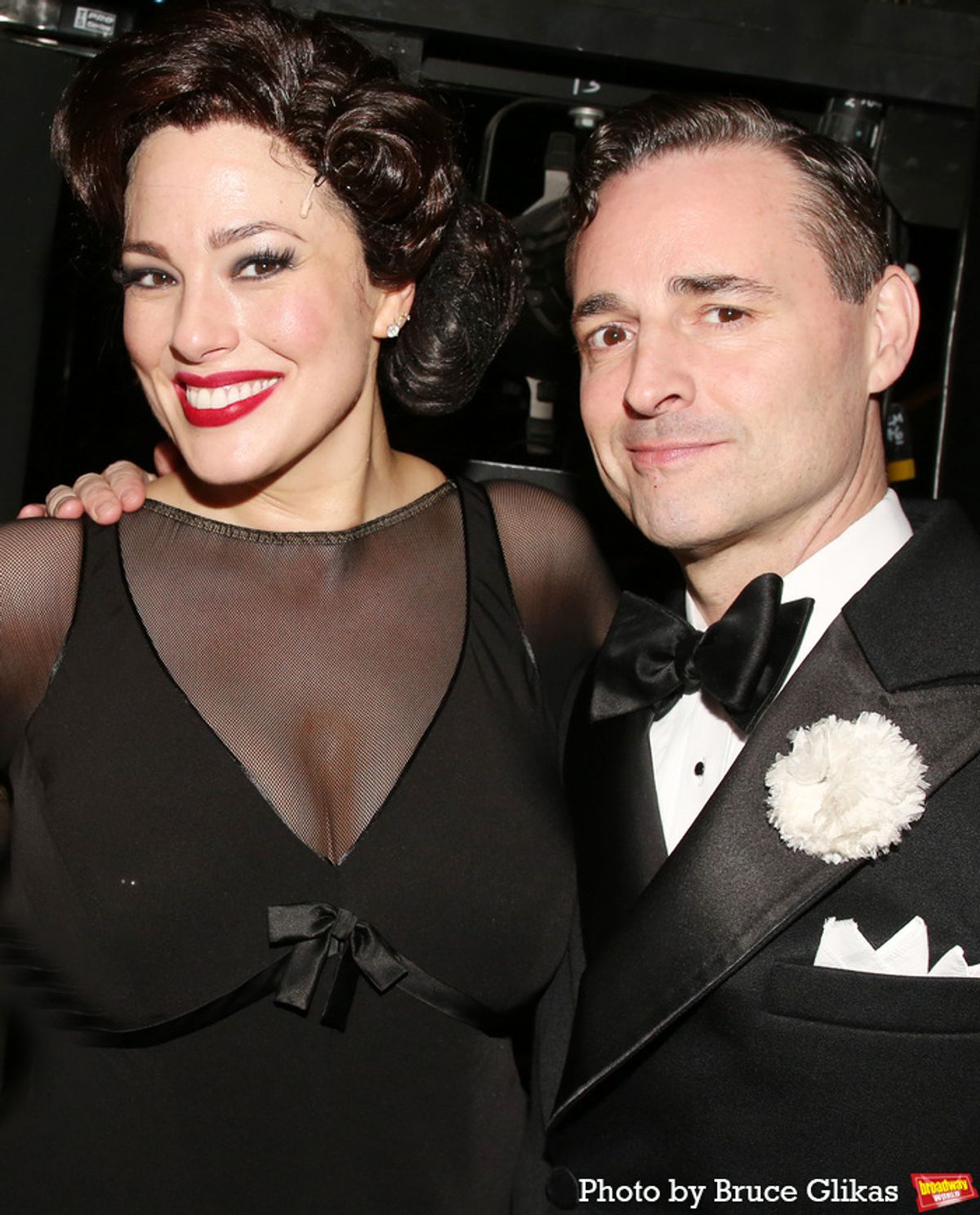 Ashley Graham and Max von Essen at 