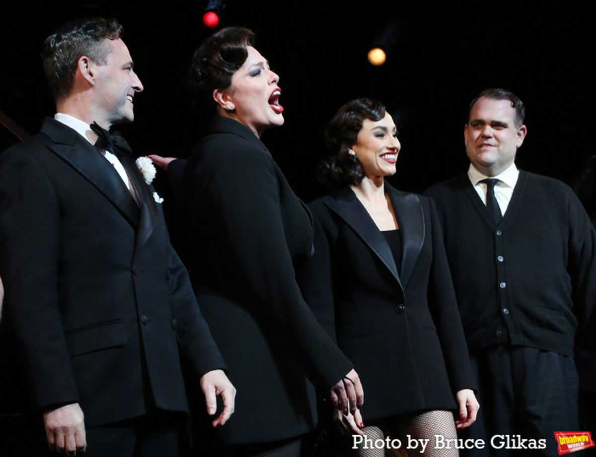 Max von Essen, Ashley Graham, Sophie Carmen-Jones and Greg Hildreth at 