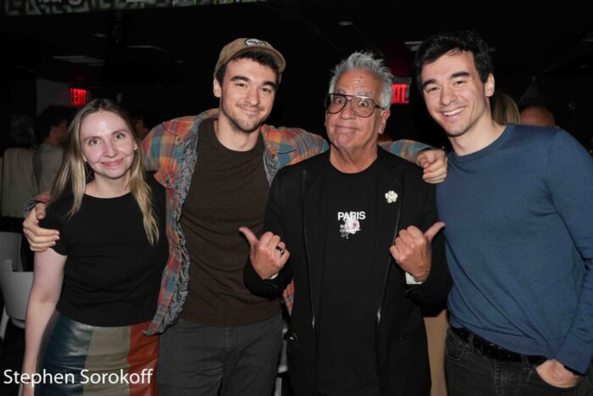 Becky Spiewak, John Drinkwater, Richard Jay-Alexander, Matthew Drinkwater at 