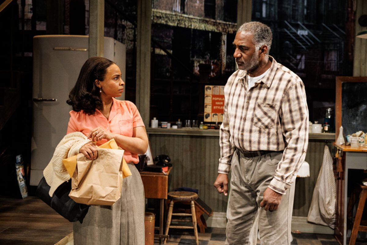 Morgan Siobahn Green and Norm Lewis at 