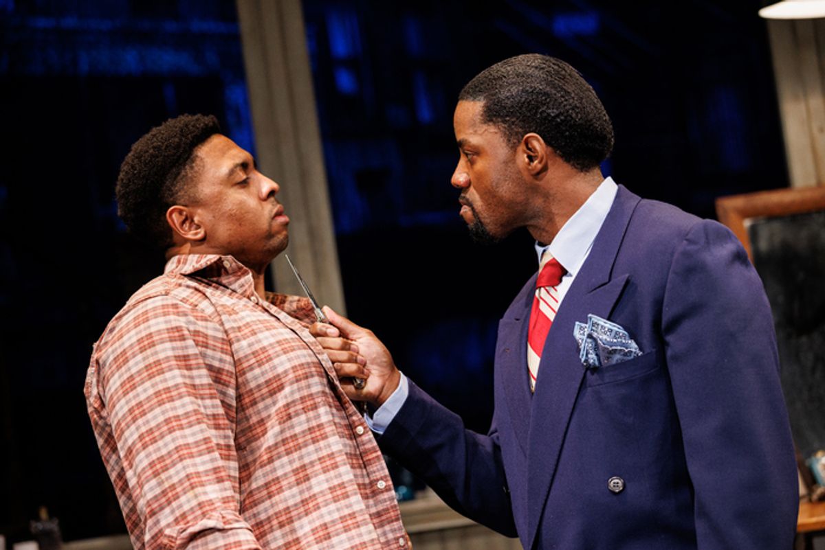 Bryce Wood and Calvin M. Thompson at 