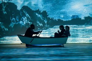 Brandon J. Pierce, Suli Holum, and Sarah Gliko Photo