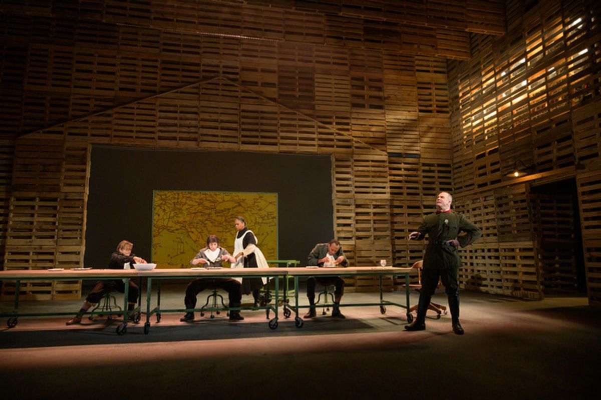 Suli Holum, Sarah Gliko, Melanye Finister, Brandon J. Pierce, and Steven Rishard at 