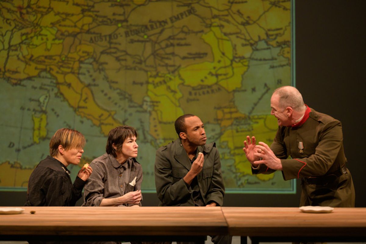 Suli Holum, Sarah Gliko, Brandon J. Pierce, and Steven Rishard at 