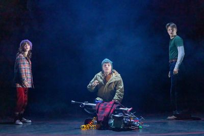 Alison Jaye (Joyce Maldonado), Juan Carlos (Bob Newby) and Burke Swanson (James Hoppe Photo