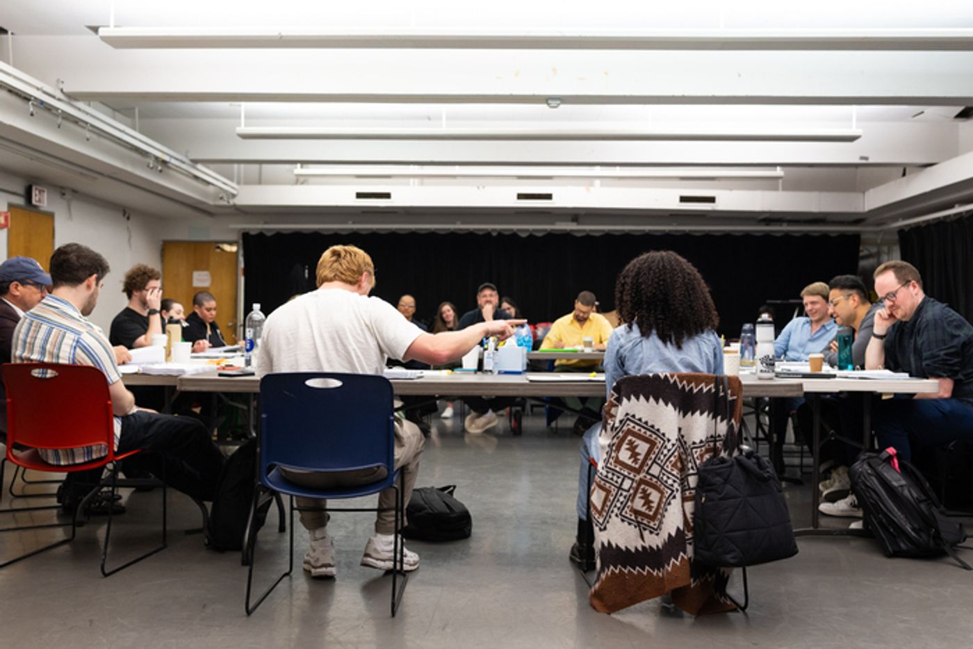Photos: TWO STRANGERS (CARRY A CAKE ACROSS NEW YORK) Rehearsals at A.R.T.  Image