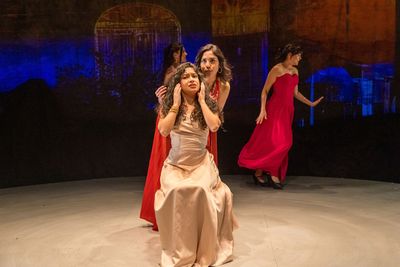 Blanca Isabella, Newt Arlandiz, Valerie Rose Vega and Noelle Franco  Photo by Grettel Photo