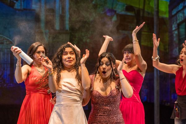 Valerie Rose Vega, Newt Arlandiz, Blanca Isabella and Noelle Franco Photo