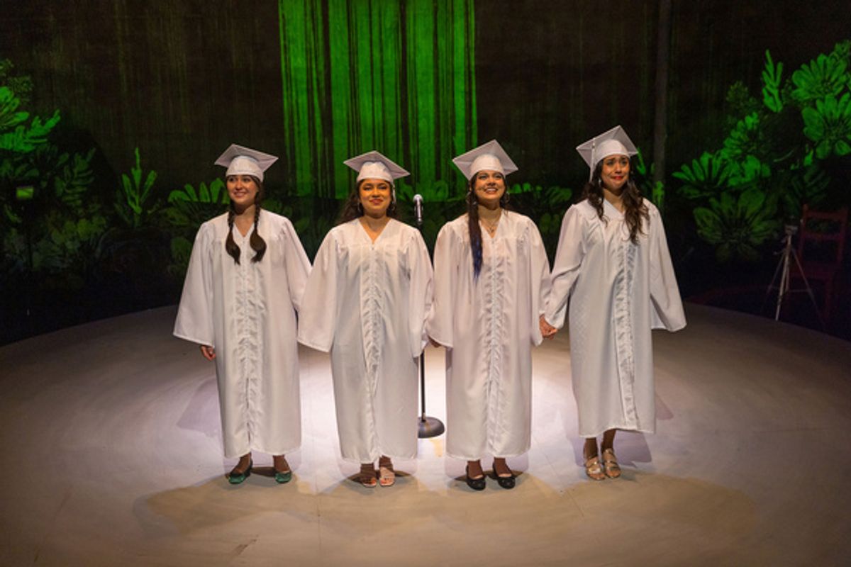 Noelle Franco, Newt Arlandiz, Valerie Rose Vega and Blanca Isabella at 