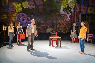 Noelle Franco, Blanca Isabella, Oscar Emmanuel Fabela, Elyse Mirto, and Newt Arlandiz Photo