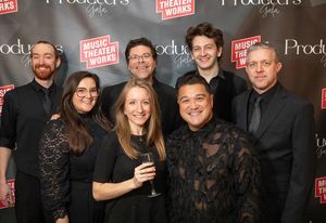 Mike Lockler, Cara Strauss, Greg Strauss, Emily Fisher, Eugene Dizon, Eric Von Holst and Lindsay Williams @ BroadwayWorld Mike Lockler, Cara Strauss, Greg Strauss, Emily Fisher, Eugene Dizon, Eric Von Holst Photo