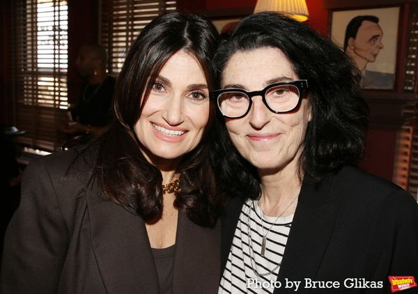 Idina Menzel and Director Tina Landau  Photo