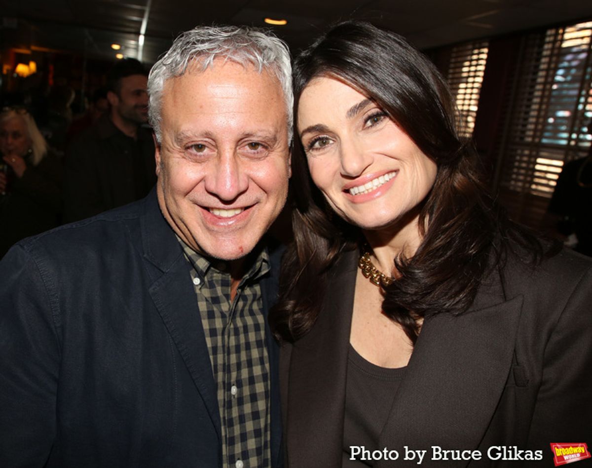 David Stone and Idina Menzel  at 