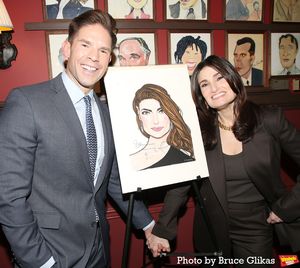 Frank DiLella and Idina Menzel Photo
