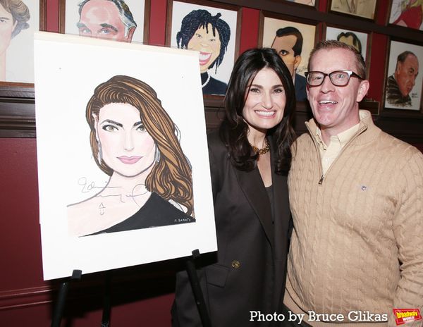 Idina Menzel and Brent McCreary  Photo