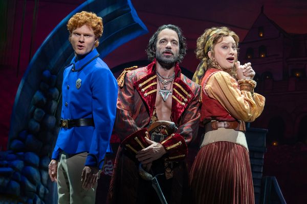 Nicholas Barasch, Ramin Karimloo and Jinkx Monsoon  Photo