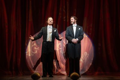 David Hyde Pierce and Nicholas Barasch Photo