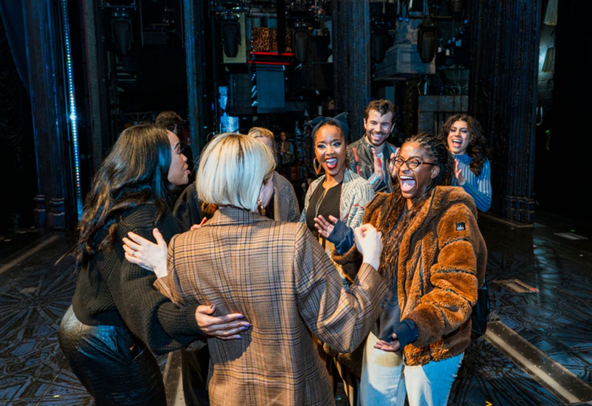 Michelle Williams and the Company of DEATH BECOMES HER at 