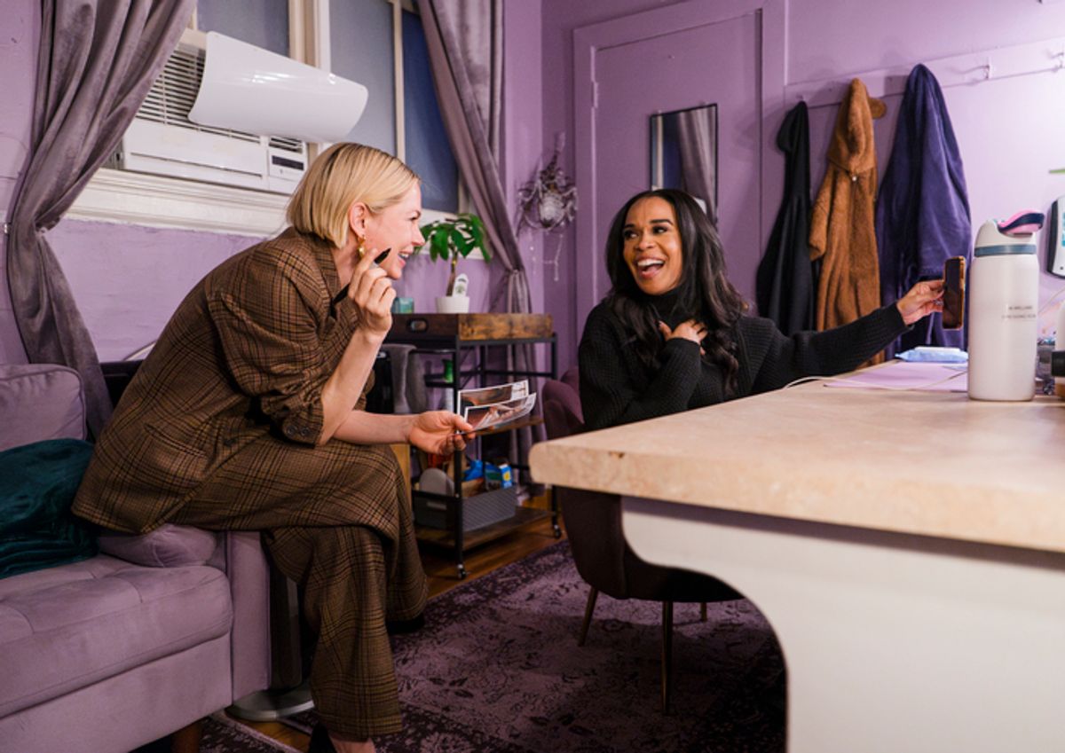 Michelle Williams and Michelle Williams at 