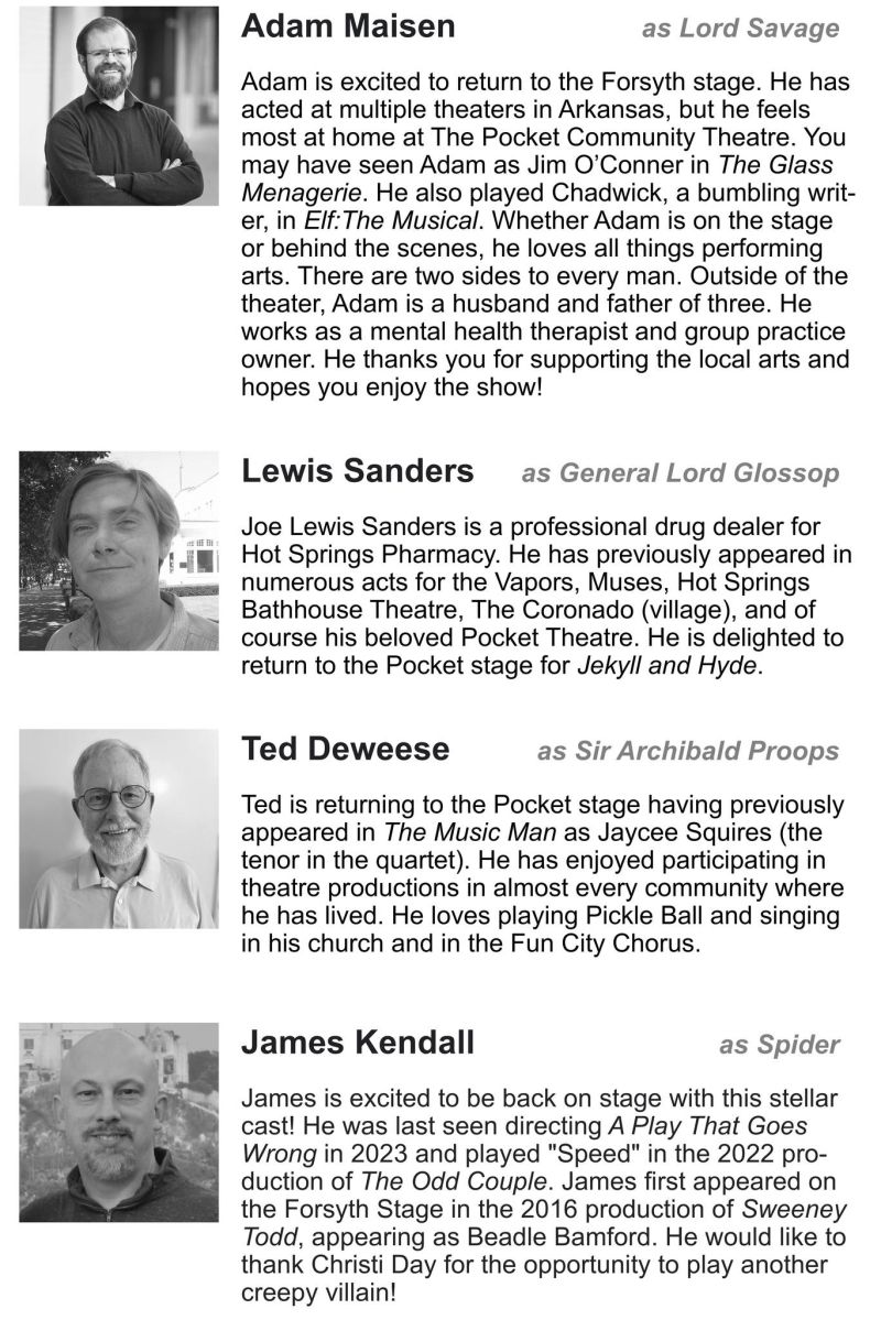 Review: JEKYLL & HYDE THE MUSICAL at The Pocket Community Theatre  Image