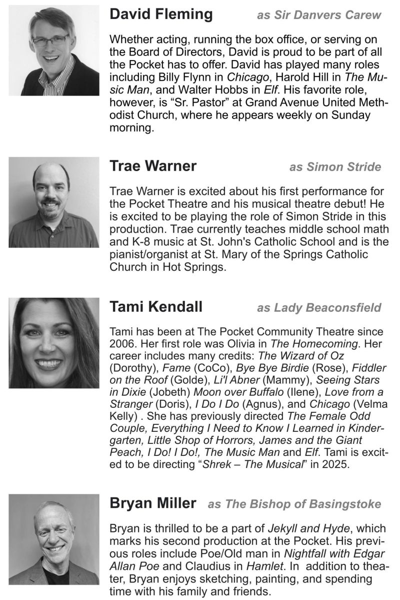 Review: JEKYLL & HYDE THE MUSICAL at The Pocket Community Theatre  Image