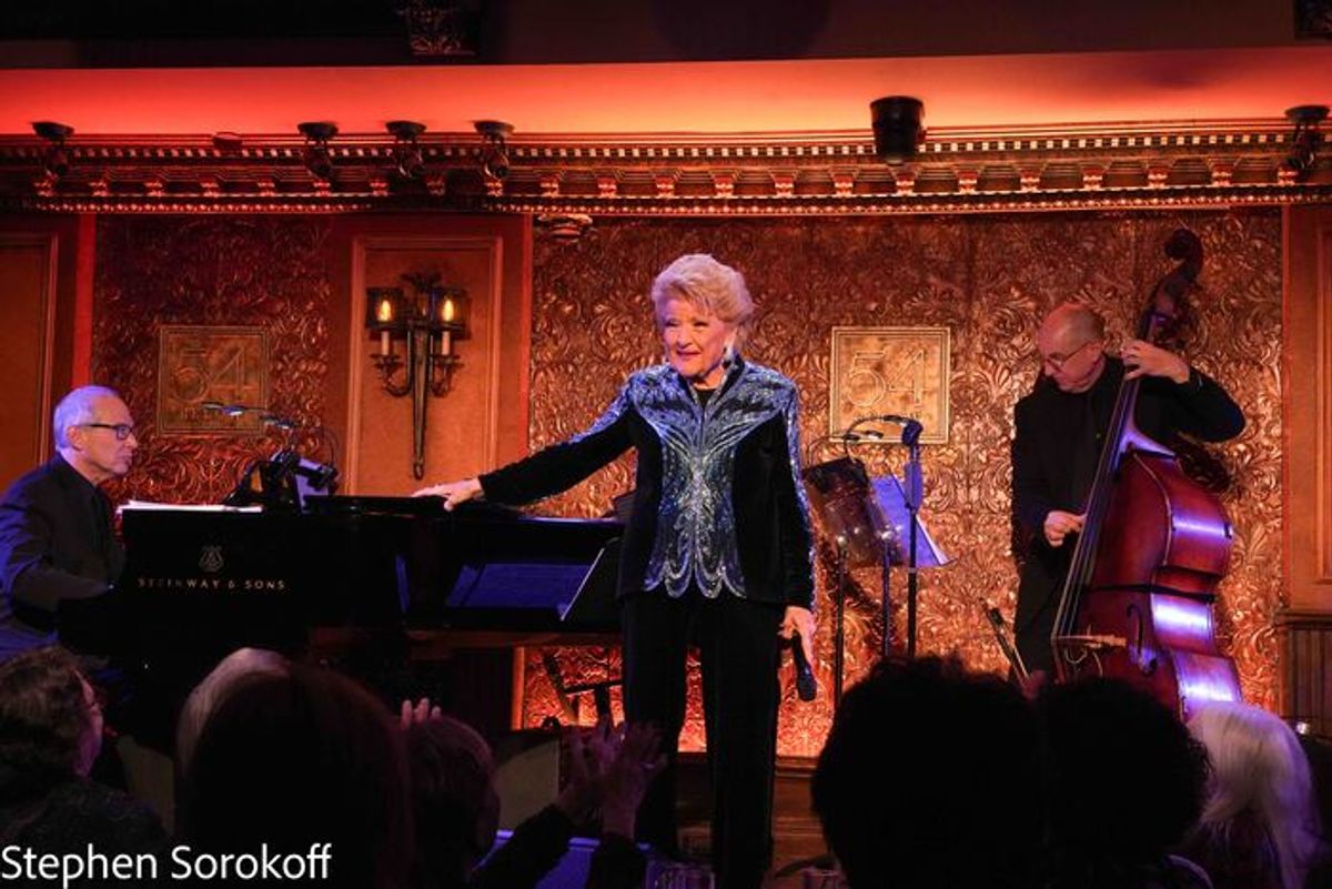 Ted Rosenthal, Marilyn Maye, Tom Hubbard at 