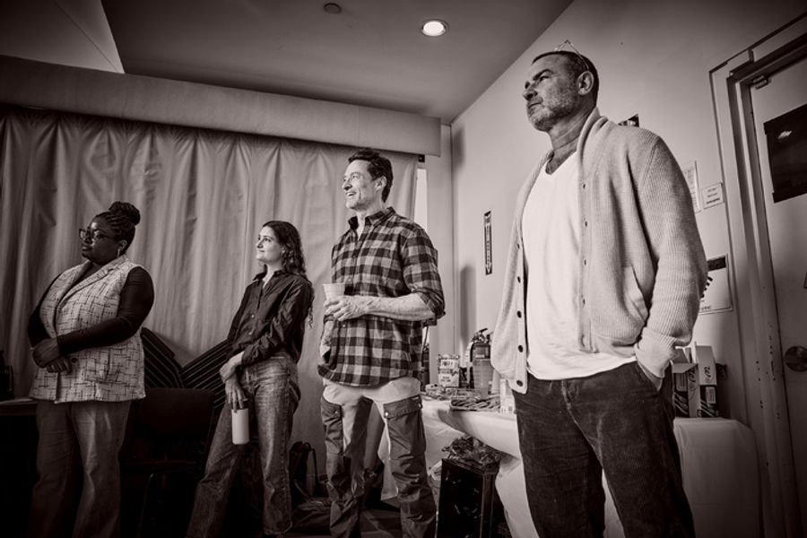 Photos: Beatty, Jackman, Schreiber and More in Rehearsals for Audible Shows  Image