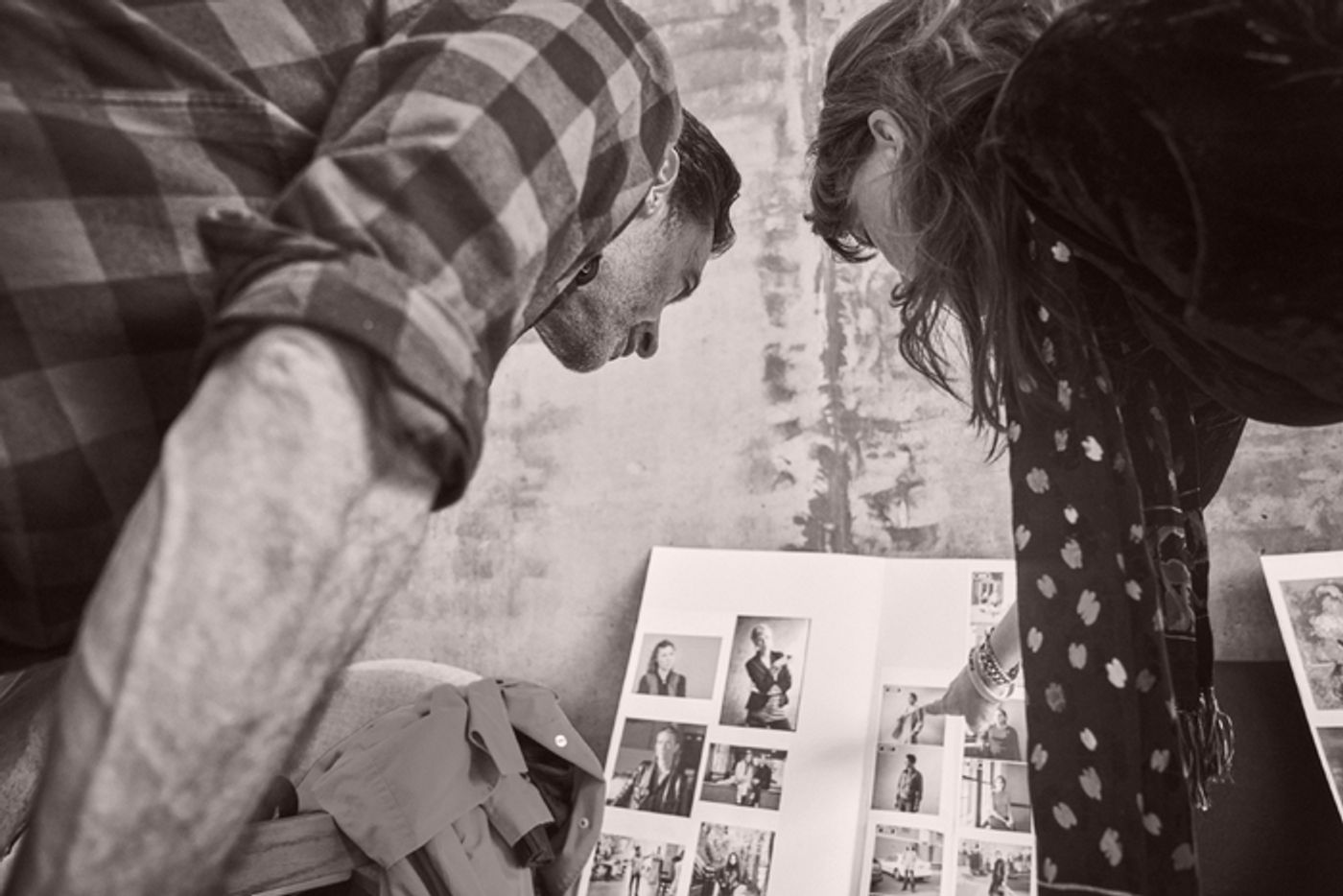 Photos: Beatty, Jackman, Schreiber and More in Rehearsals for Audible Shows Photos: Beatty, Jackman, Schreiber and More in Rehearsals for Audible Shows Image