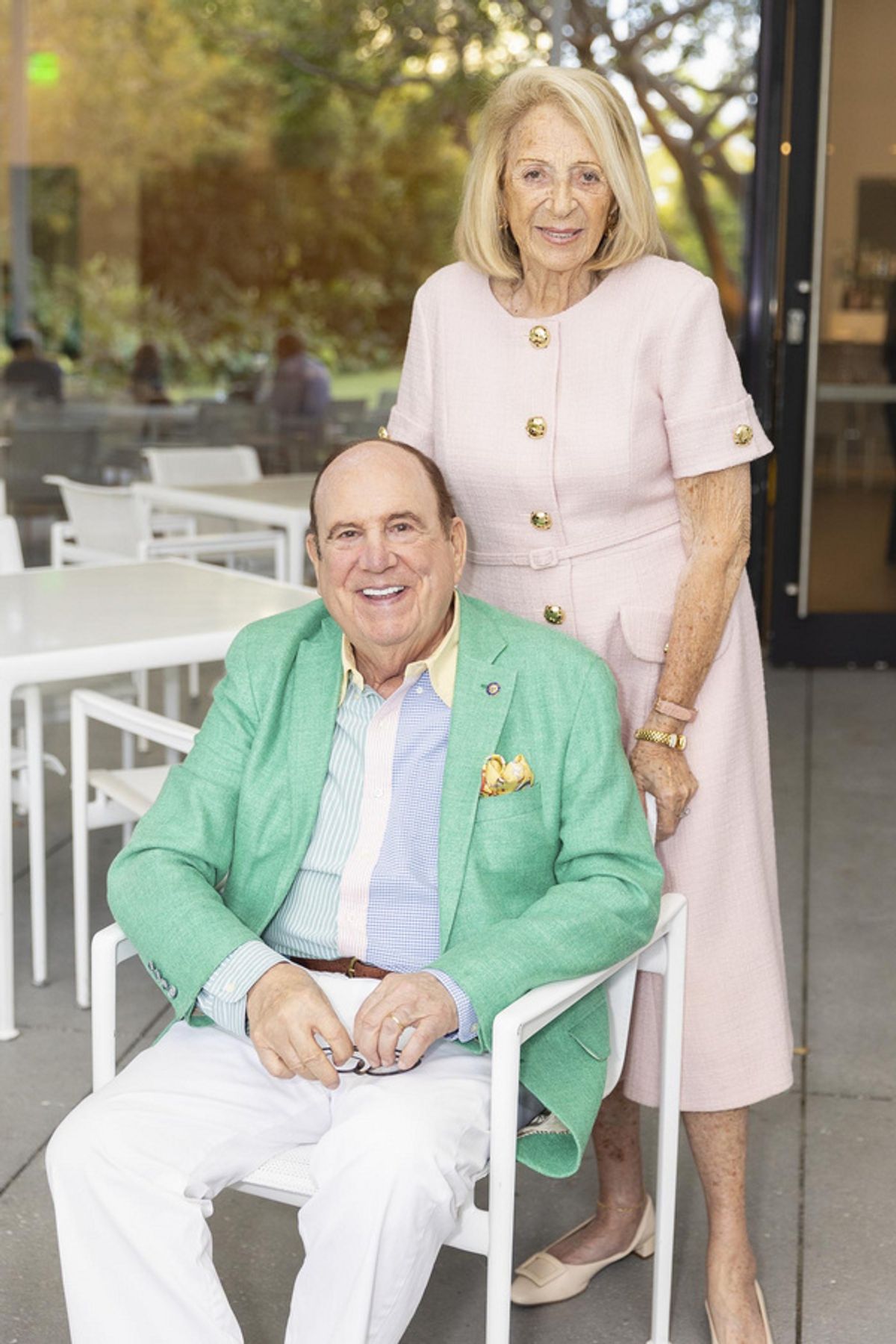 Michael Kovner and Daisy Soros at 