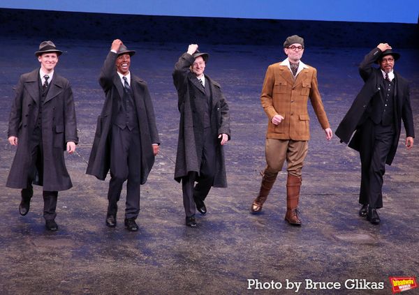 Charlie Franklin, Dwayne Cooper, Jeremy Davis, Zak Resnick and Kevyn Morrow Photo