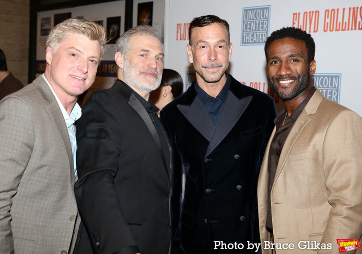 Sean Allan Krill, Marc Kudisch, Wade McCollum and Clyde Voce at 