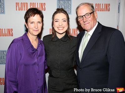 Robin Lacey, Lizzy McAlpine and Mark McAlpine  Photo
