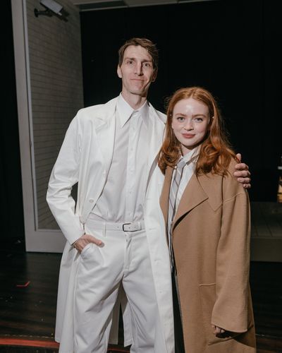 Sadie Sink and the cast of Stranger Things: The Last Shadow Photo