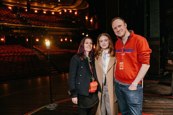 Sadie Sink and the cast of Stranger Things: The Last Shadow Photo