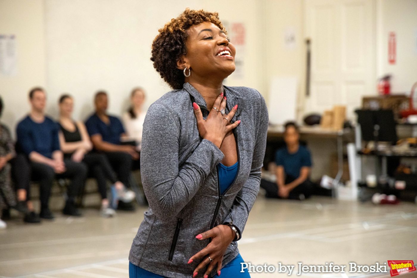 Photos: Inside Rehearsals for WONDERFUL TOWN with Aisha Jackson, Anika Noni Rose and More  Image