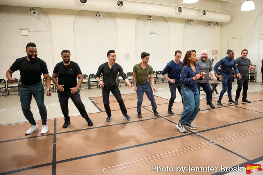 Photos: Inside Rehearsals for WONDERFUL TOWN with Aisha Jackson, Anika Noni Rose and More  Image