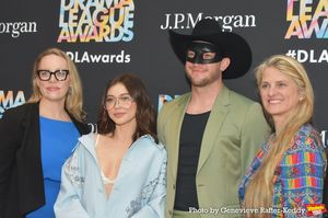 Bevin Ross, Sarah Hyland, Orville Peck and Bonnie Comley Photo