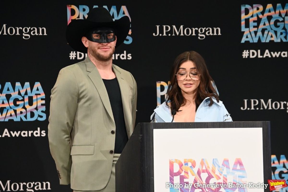 Orville Peck and Sarah Hyland at 