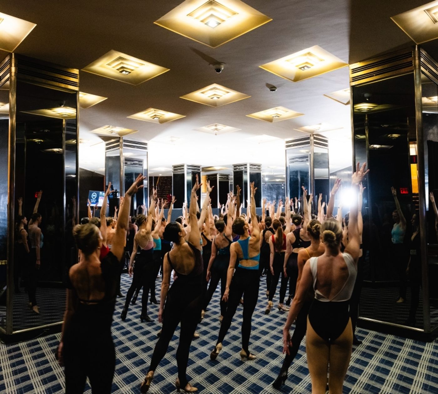 Video: 1000 Dancers Line Up at Radio City Music Hall to Audition for the Rockettes  Image