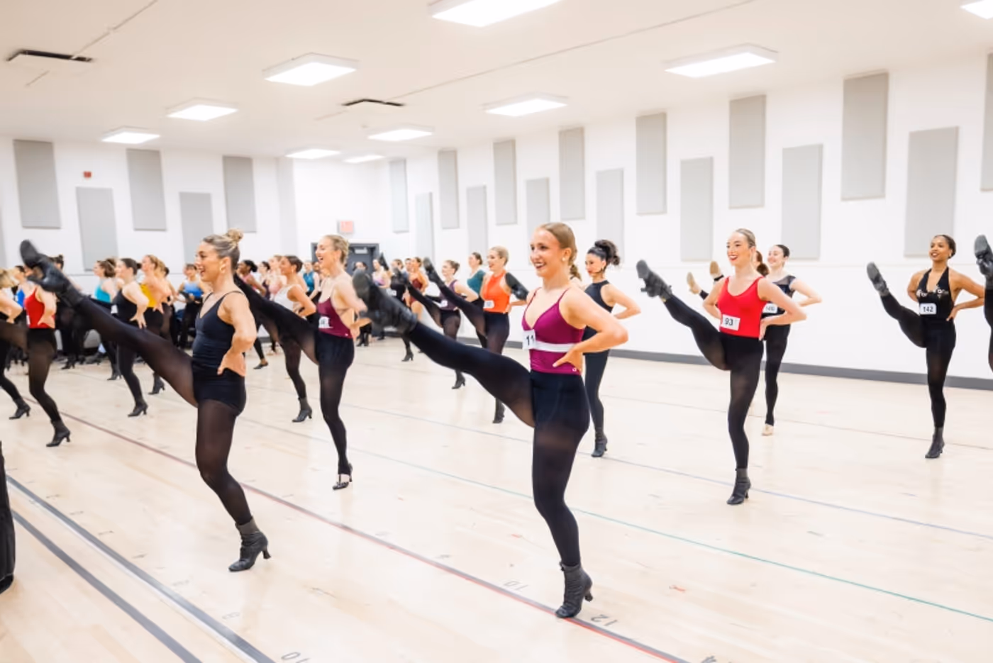 Video: 1000 Dancers Line Up at Radio City Music Hall to Audition for the Rockettes  Image