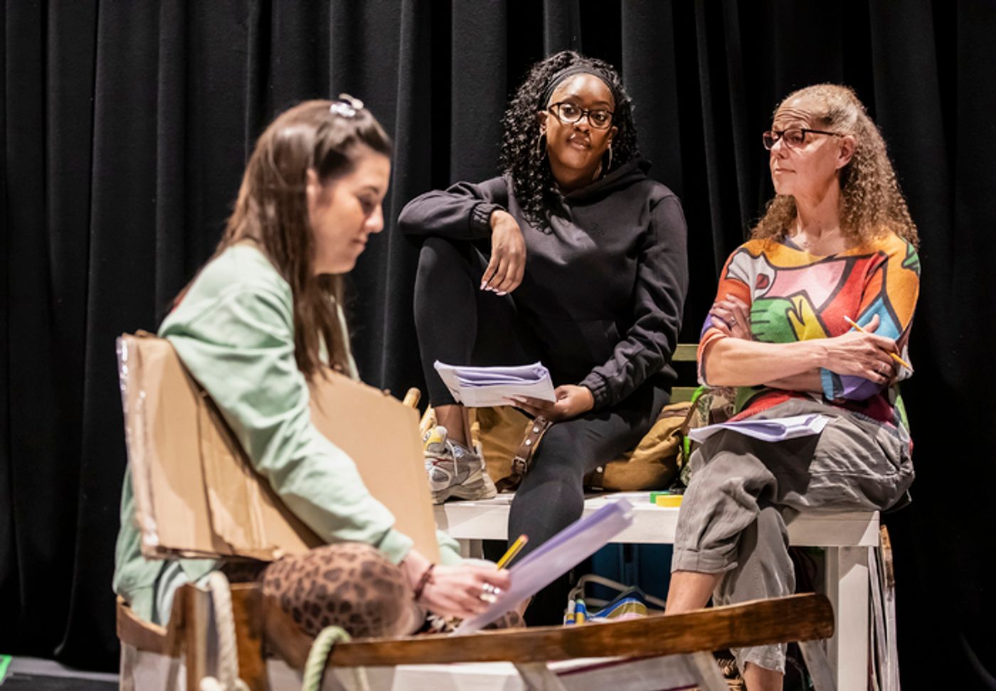 Photos: In Rehearsal for THREE HENS IN A BOAT World Premiere  Image