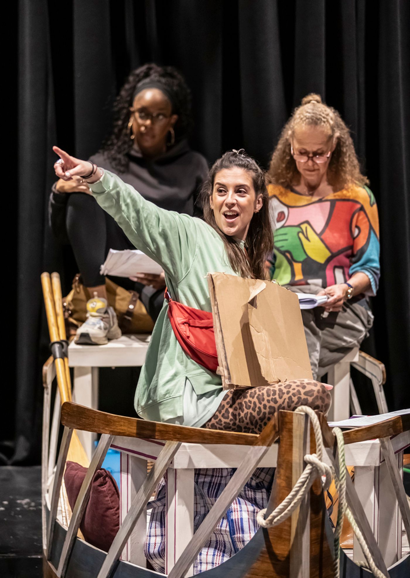 Photos: In Rehearsal for THREE HENS IN A BOAT World Premiere  Image