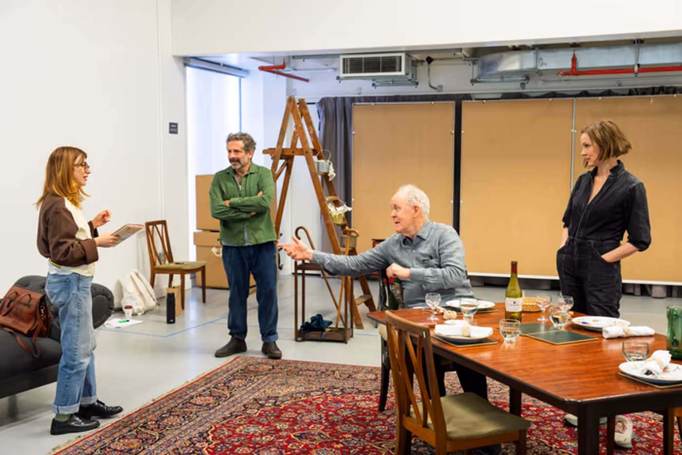 Photos: John Lithgow and the Cast of GIANT in Rehearsal  Image