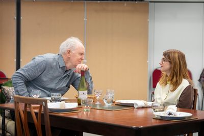 John Lithgow, Aya Cash Photo