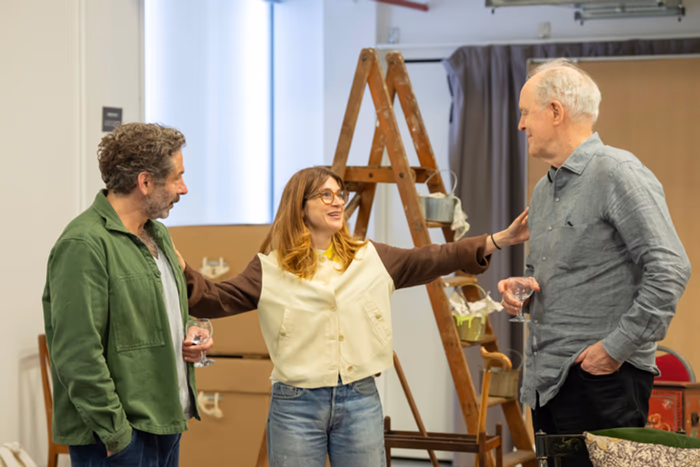 Photos: John Lithgow and the Cast of GIANT in Rehearsal  Image