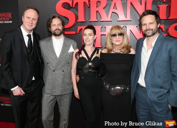 Justin Martin, Matt Duffer, Kate Trefry, Sonia Friedman and  Ross Duffer  Photo