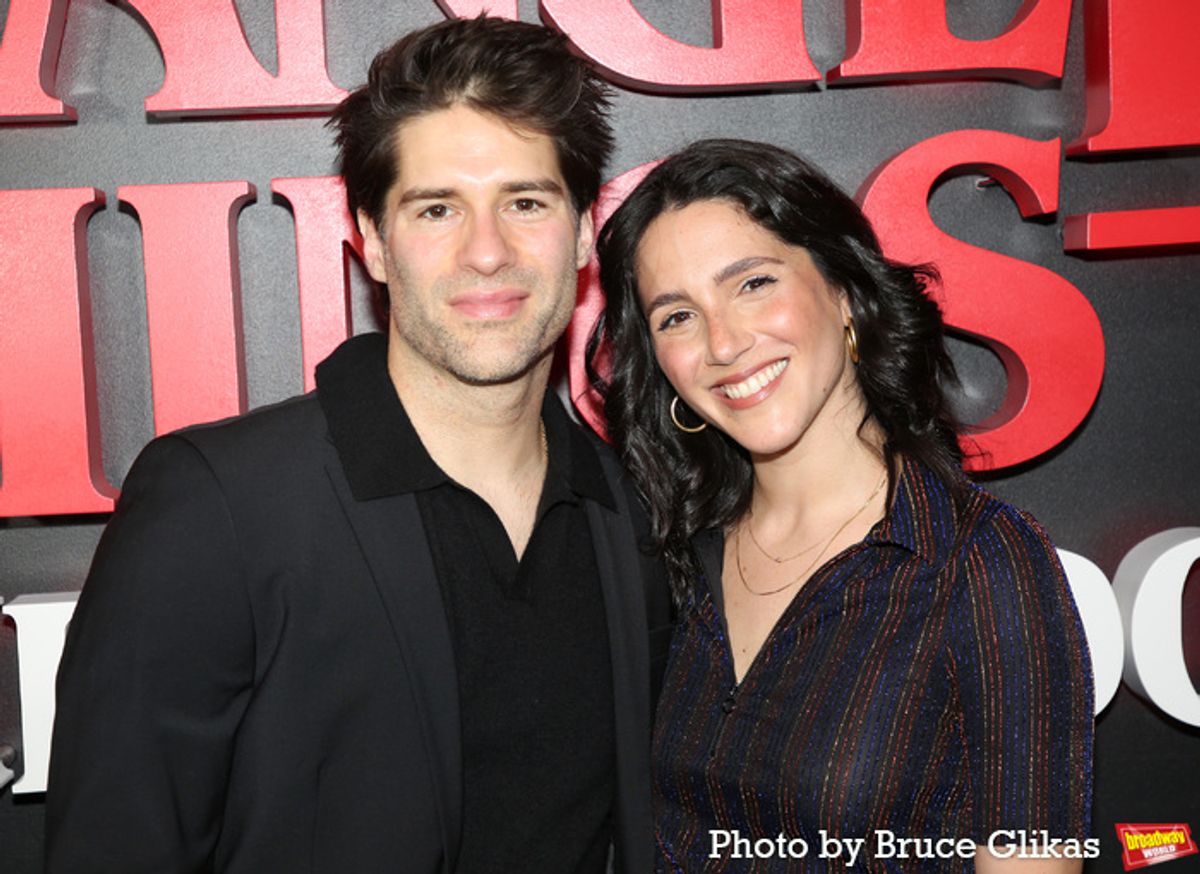 Asher Grodman and Samantha Massell at 