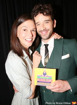 Sutton Foster and Michael Urie @ BroadwayWorld Sutton Foster and Michael Urie Photo
