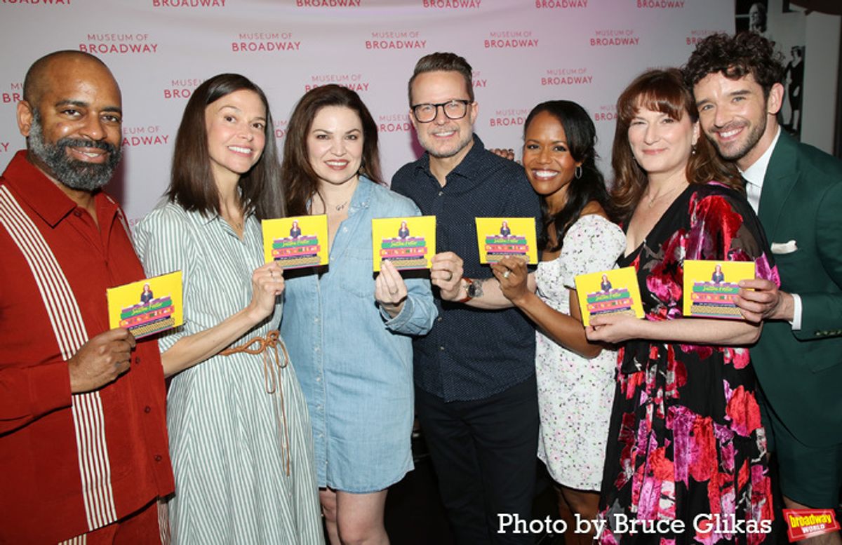 Daniel Breaker, Sutton Foster, Julie Boardman, Will Chase, Nikki Renee Daniels, Ana Gasteyer and Michael Urie  at 